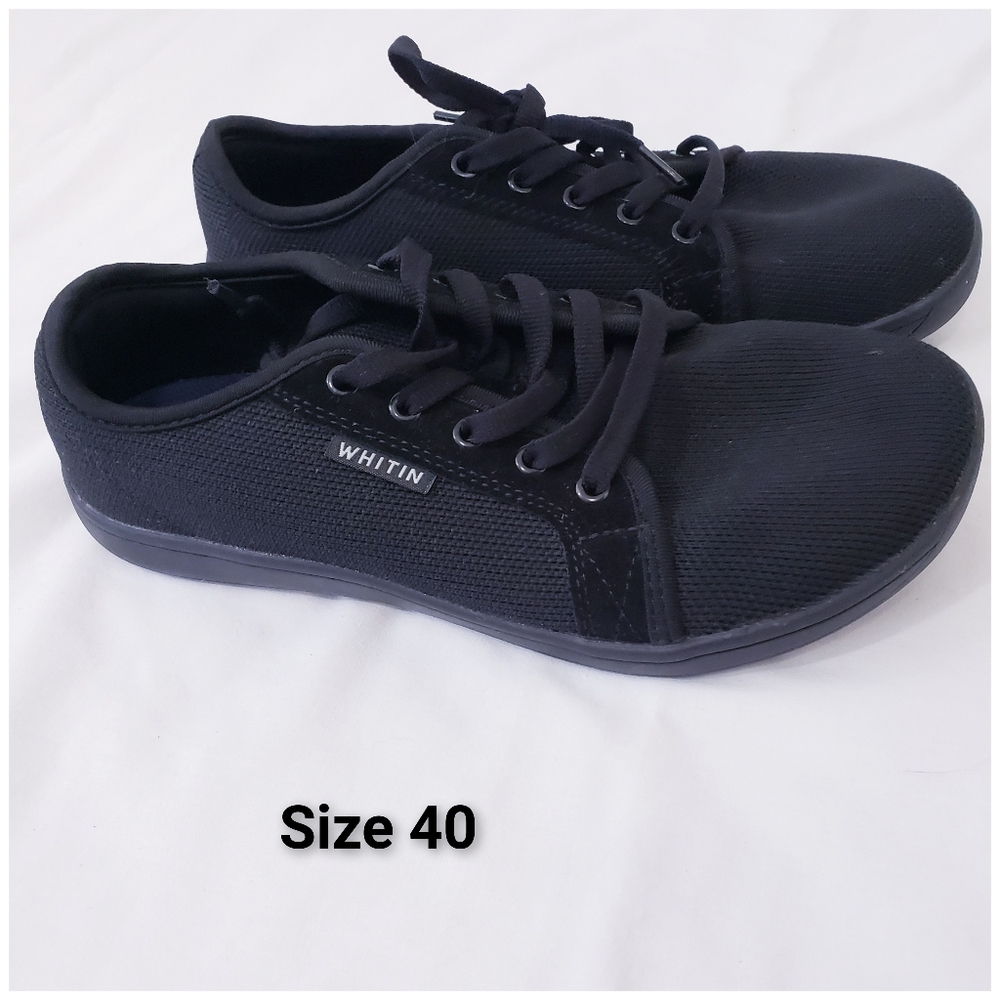 WHITIN Women's Black Sneakers
